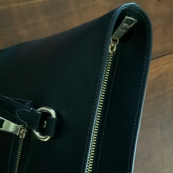 Coach black “Station” Leather Tote - Picture 4 of 9